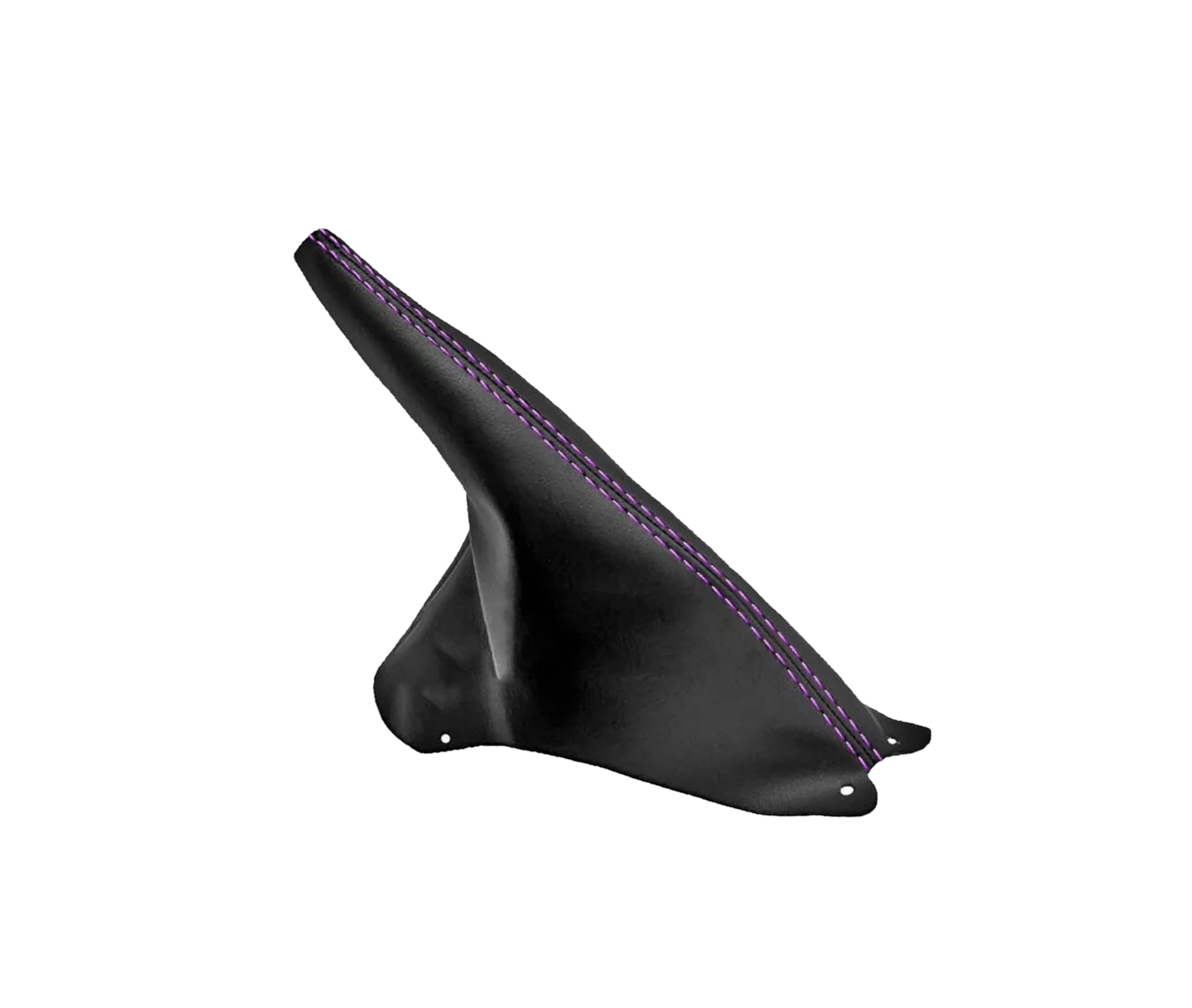 1994-2004 FORD MUSTANG GT-2001 Bullitt Black Genuine Leather Parking Brake Boot Cover
