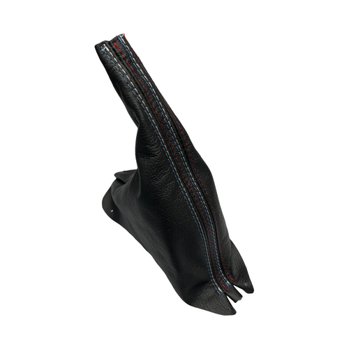 1994-2004 FORD MUSTANG GT-2001 Bullitt Black Genuine Leather Parking Brake Boot Cover