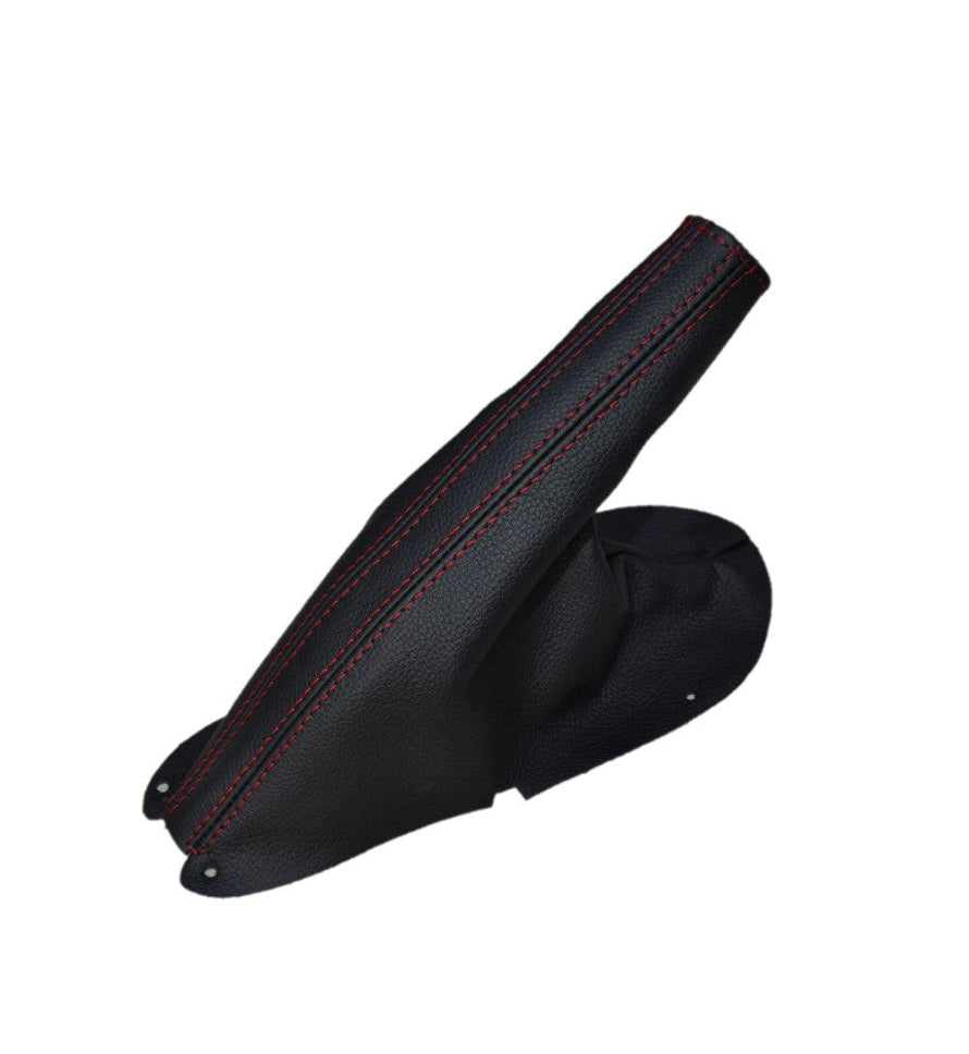 1994-2004 FORD MUSTANG GT-2001 Bullitt Black Genuine Leather Parking Brake Boot Cover