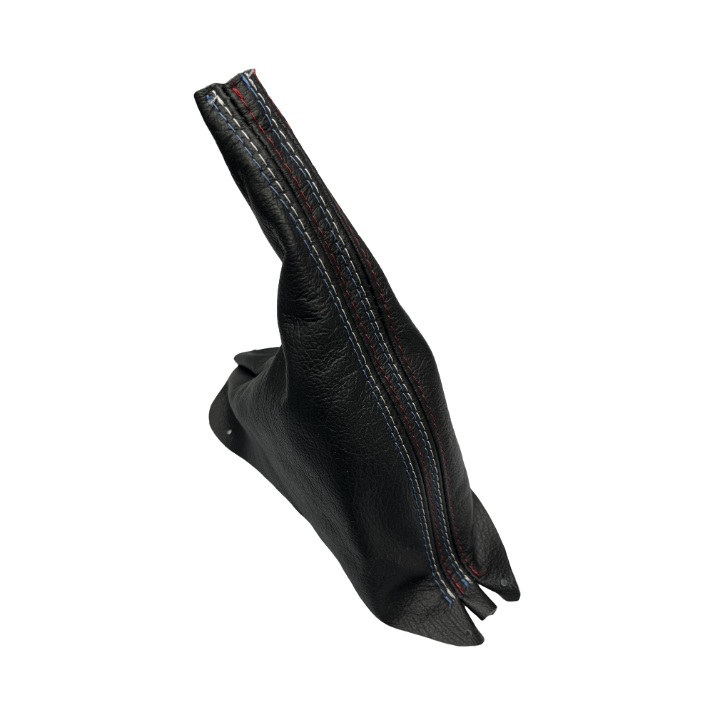 1994-2004 FORD MUSTANG GT-2001 Bullitt Black Genuine Leather Parking Brake Boot Cover